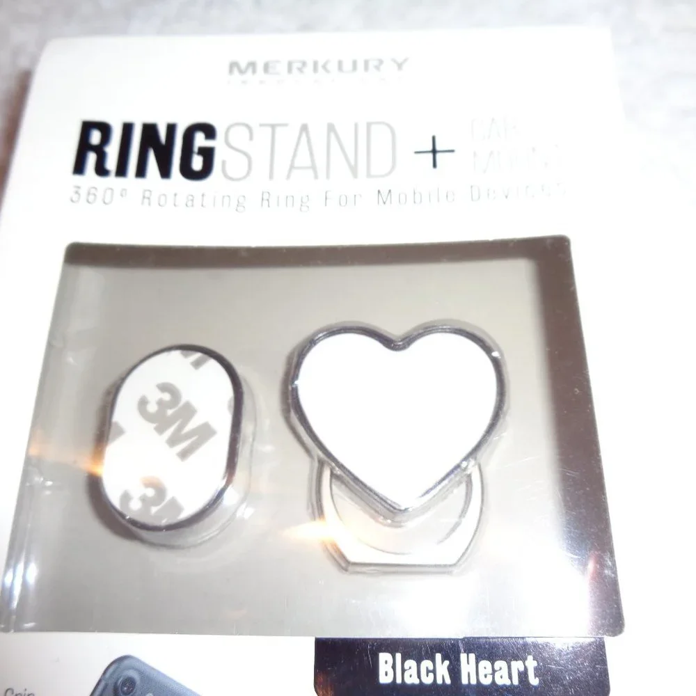 Merkury INNOVATIONS RINGSTAND + Car Mount NIB